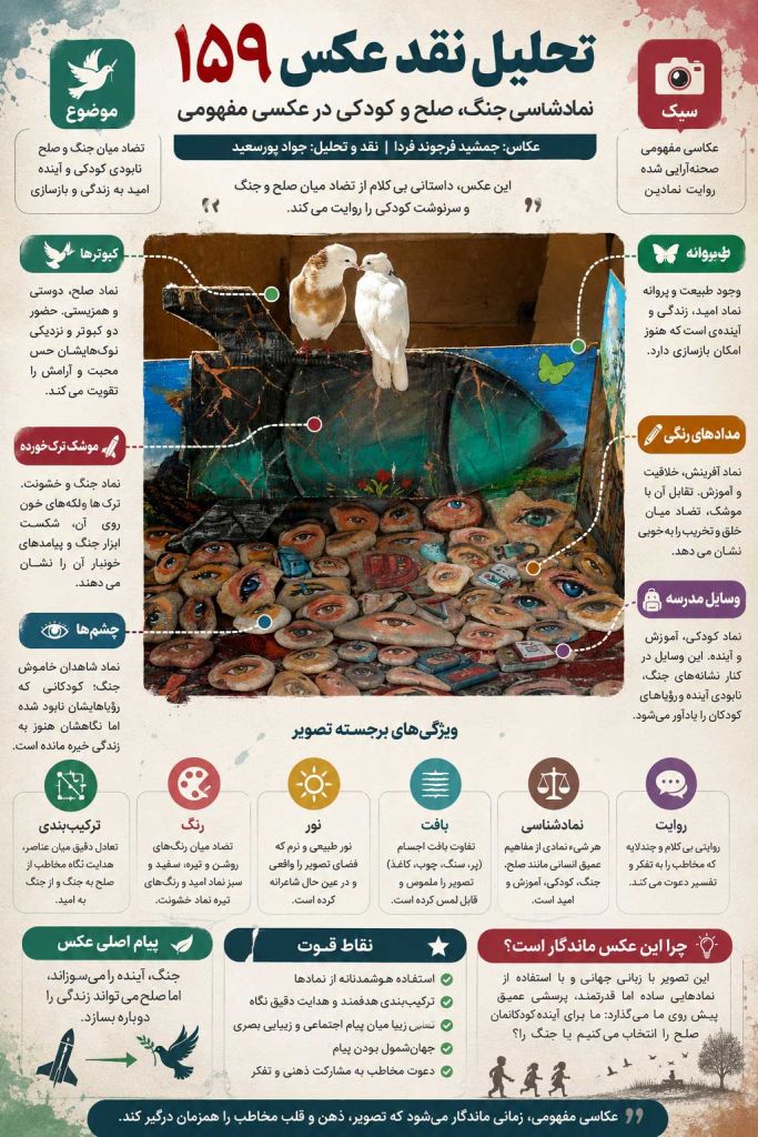 تحلیل نقد عکس ۱۵۹